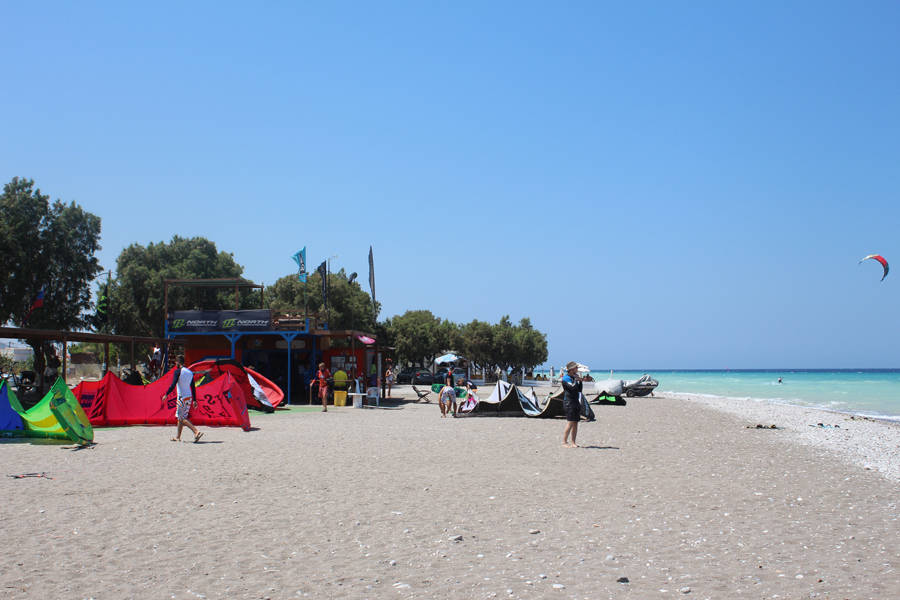 Kitesurfcenter in Kremasti