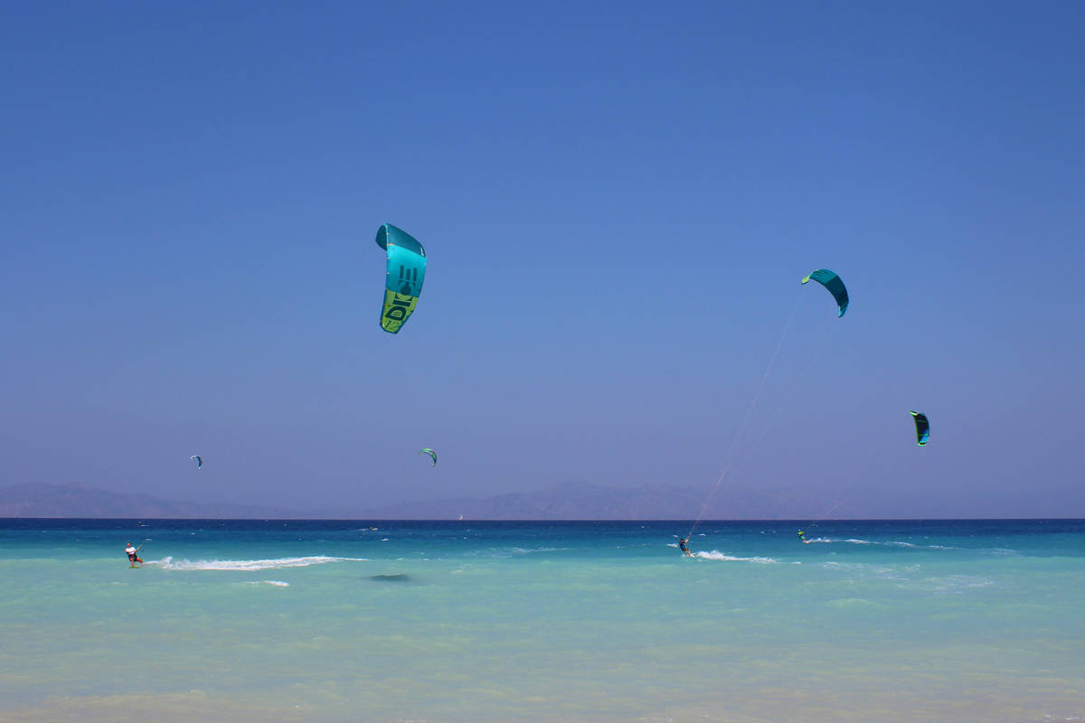 Kitesurfen in Kremasti - Rhodos