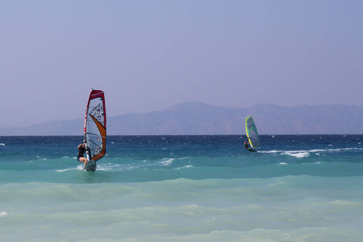 Windsurfen in Trinda/Ialyssos - Rhodos